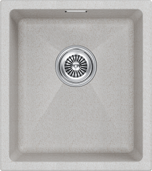 Кухонная мойка Paulmark LUMI 41UNI LU41-BE 46х41 цвет бежевый